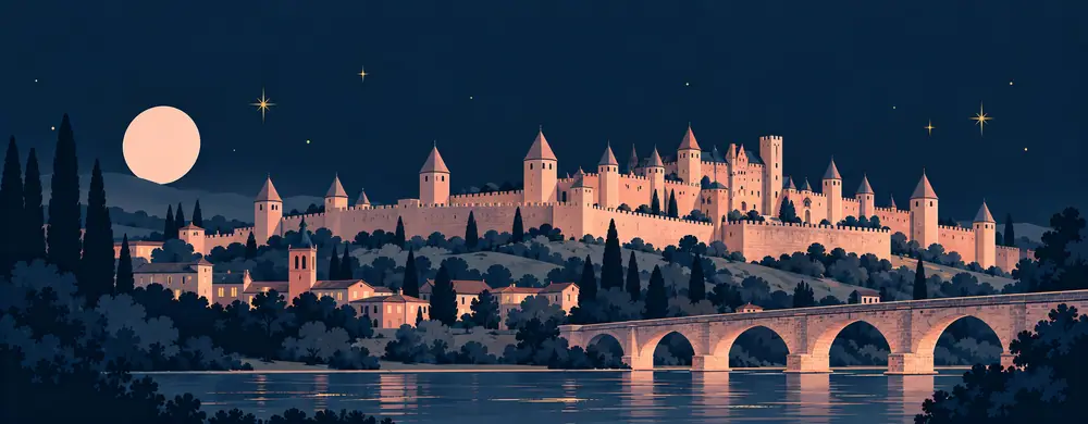 Illustration de Carcassonne
